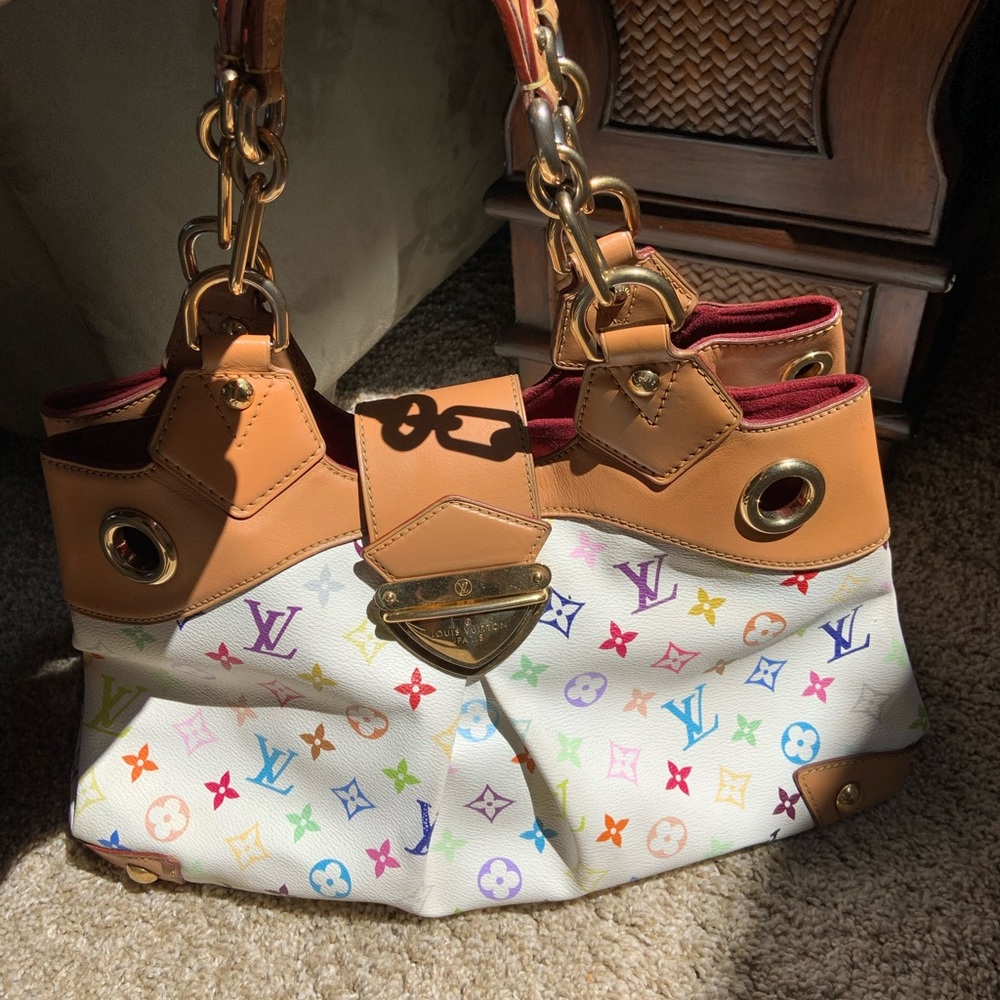 Authentic Louis Vuitton Ursula Multicolors